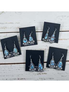 Golden Hills Drop Earrings- Verley Betone